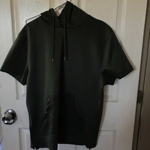 Olive Green Hoodie shirt size Medium